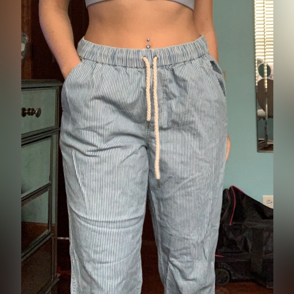 Aerie striped lounge pants